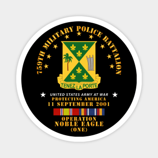 759th Military Police Bn - DUI - 911 - ONE w SVC Magnet